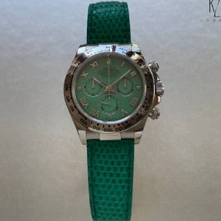Rolex Daytona Green Dial with Roman Numerals Rolex Daytona Green Dial with Roman Numerals