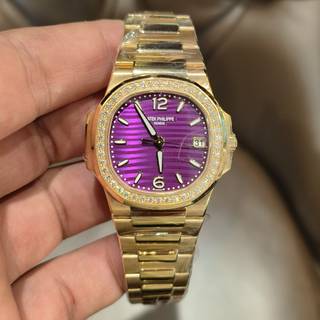Patek Philippe Nautilus Rose Gold Purple Patek Philippe Nautilus Rose Gold Purple