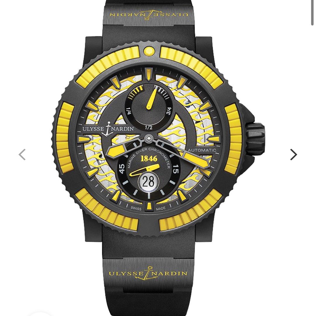Ulysse NardinBlack Sea Diver wfp-418 Ulysse NardinBlack Sea Diver wfp-418