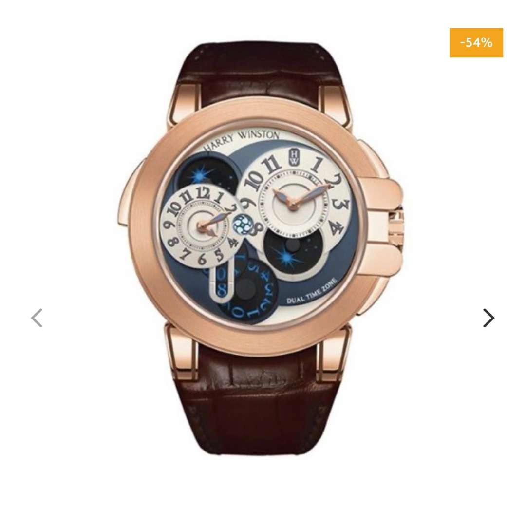 Harry WinstonDual Time qjx-490 1 Harry WinstonDual Time qjx-490 1